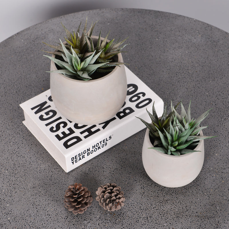 Macetero Cemento Cuenco 709