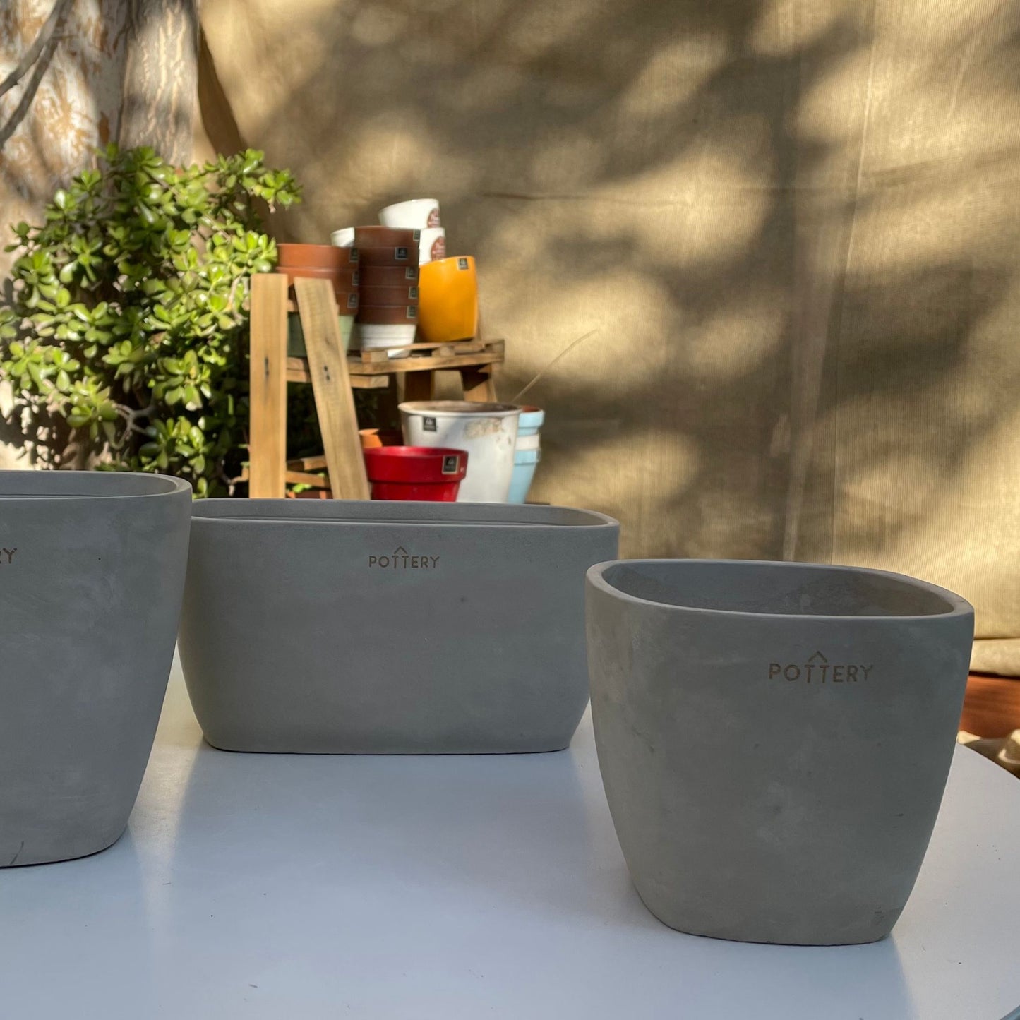 Macetero de Cemento Greca 734