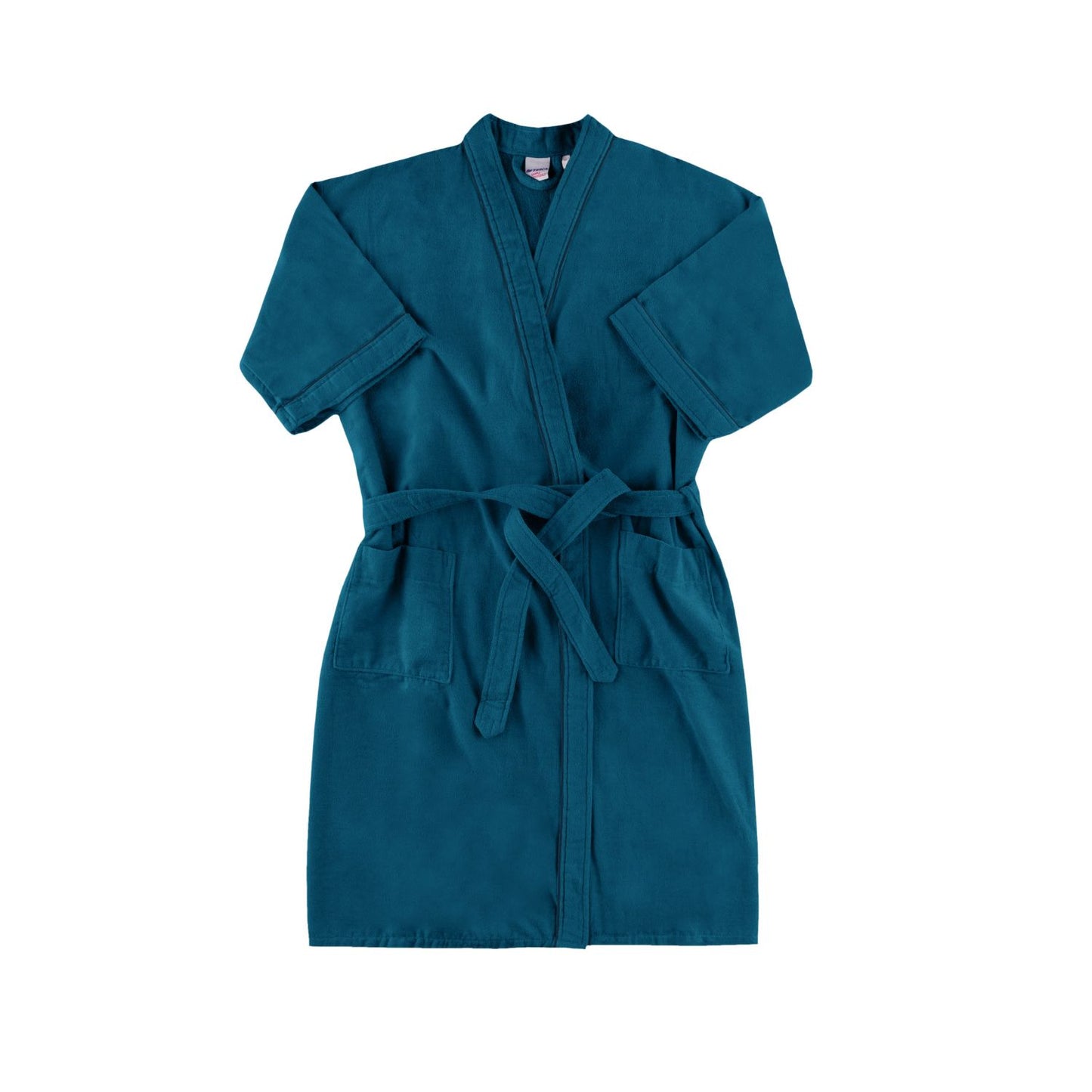 Bata Venus Azul Atlántico Terciopelo - 300g/m² - 100% Algodón