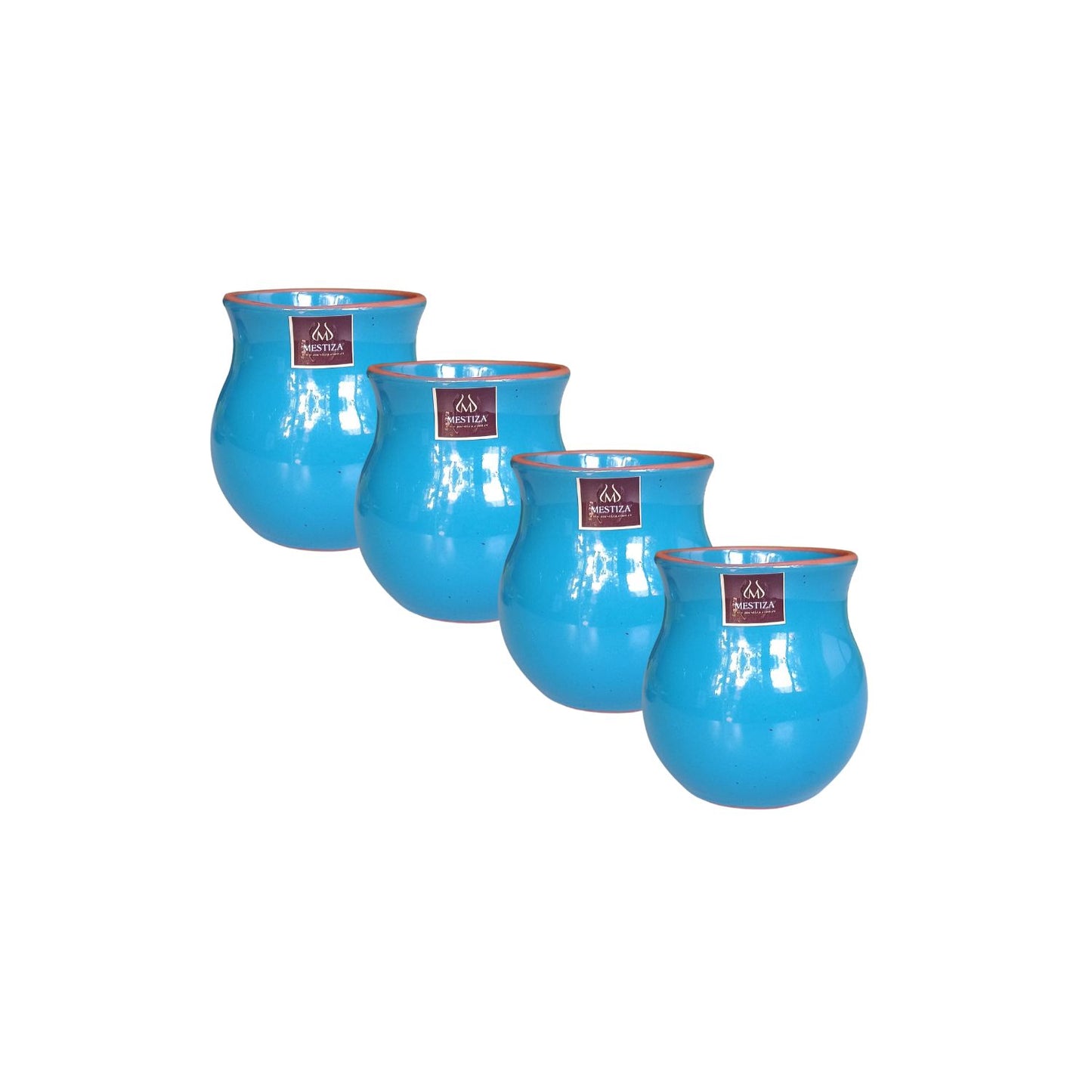 Set de Cantaritos y Bowls Azul Miel