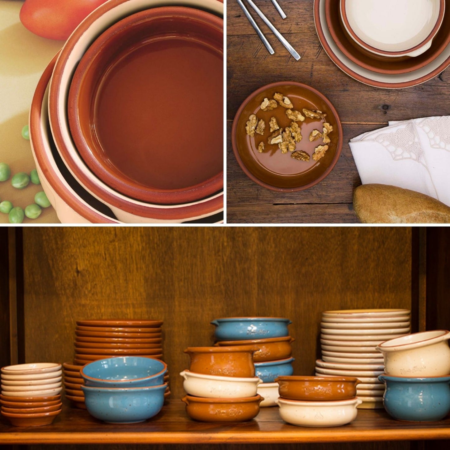 Set Cazuelas Sin Asa Pura Miel