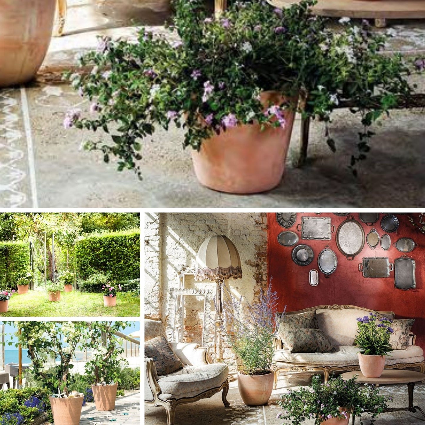 Macetero Dulce Cónico Terracota 28