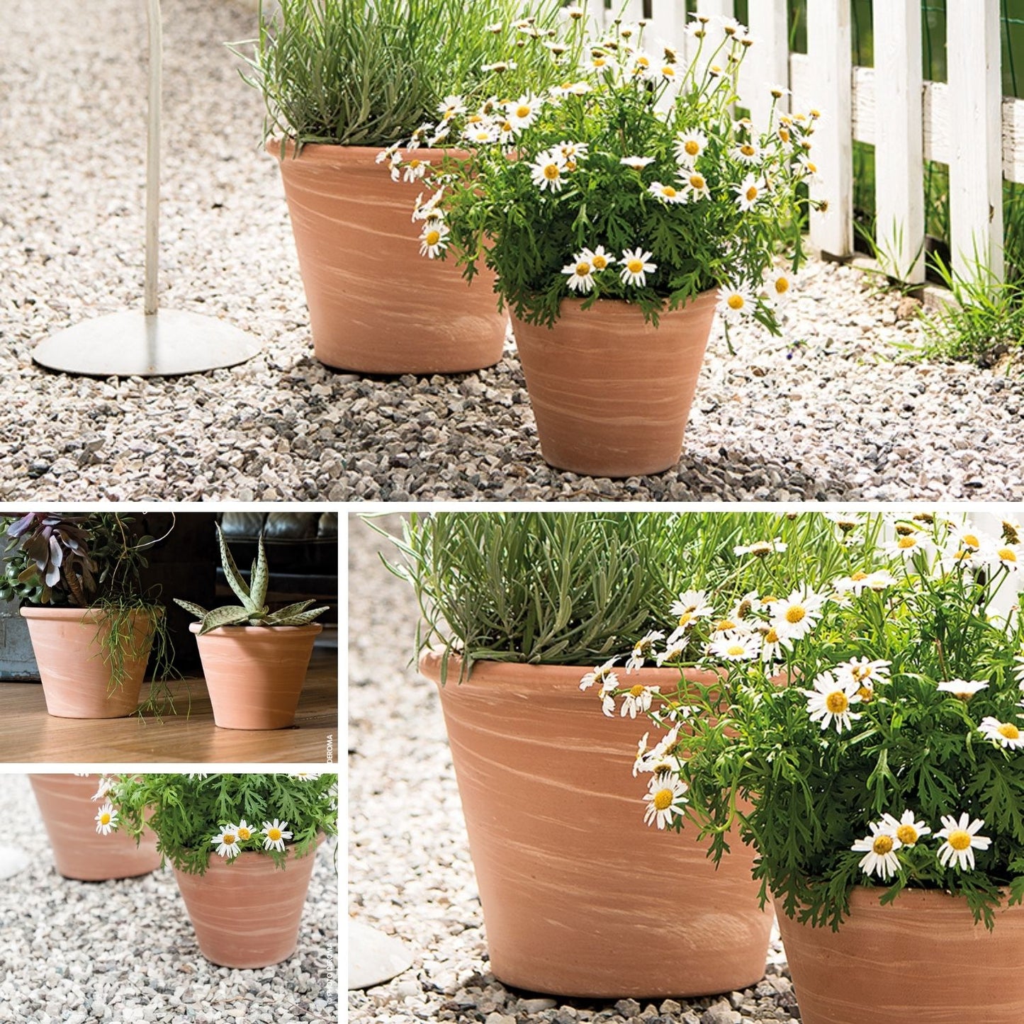 Macetero Vasum Duo Terracota 21