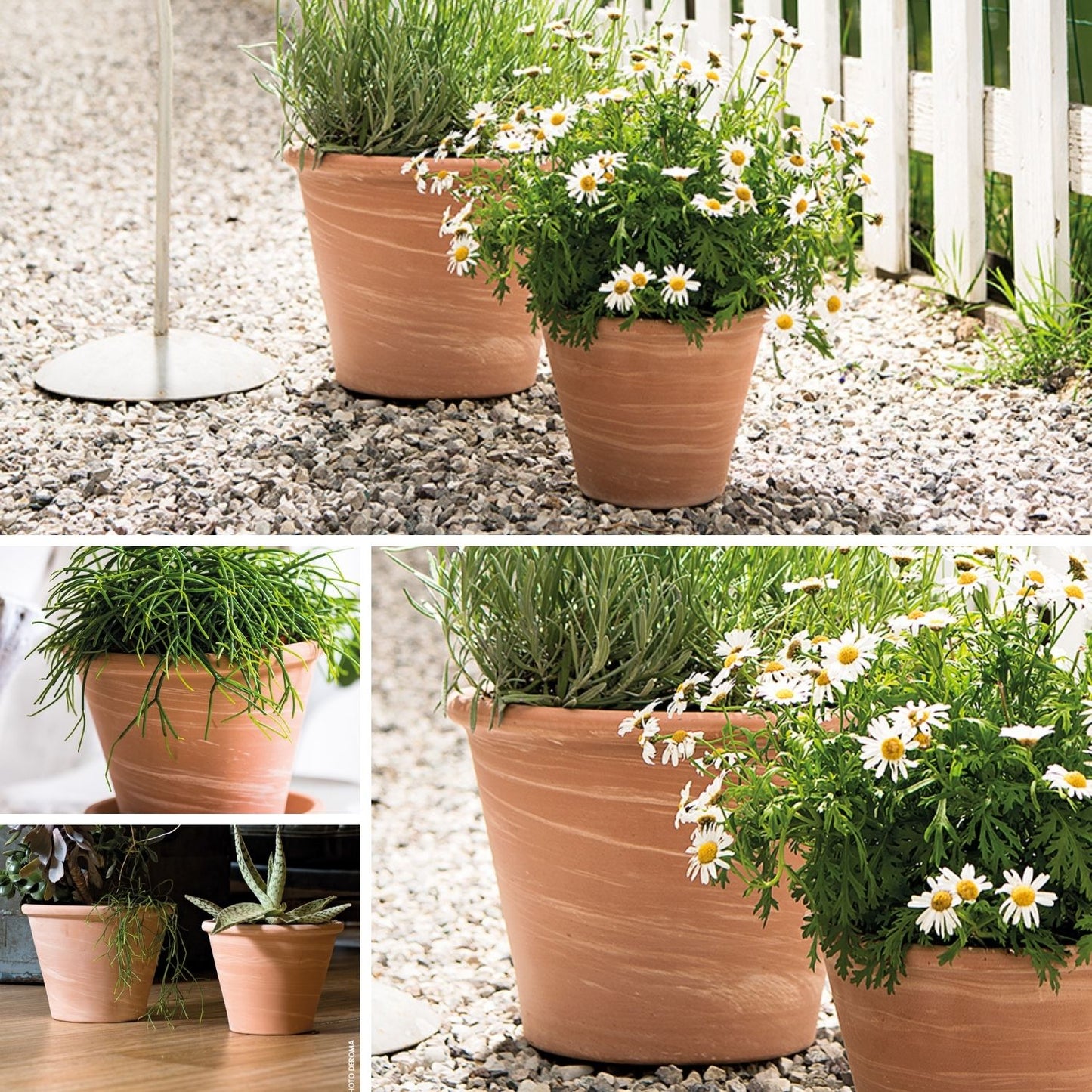 Macetero Vasum Duo Terracota 25