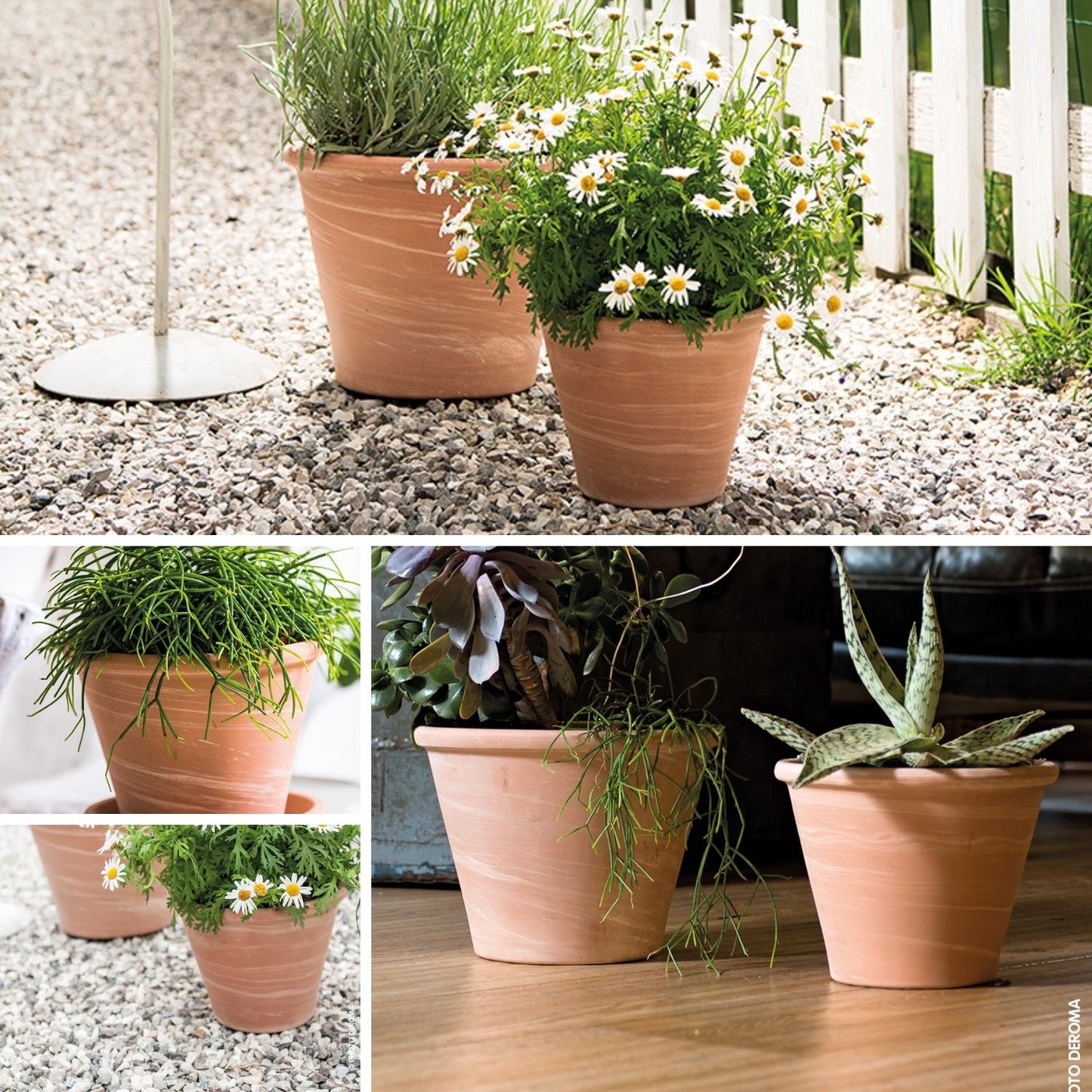 Macetero Vasum Duo Terracota 31