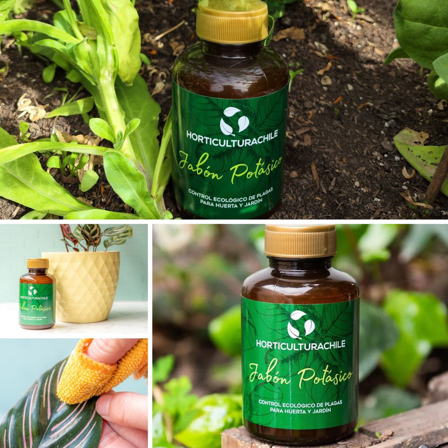 Jabón Potásico 280 ml - Controlador ecológico de plagas