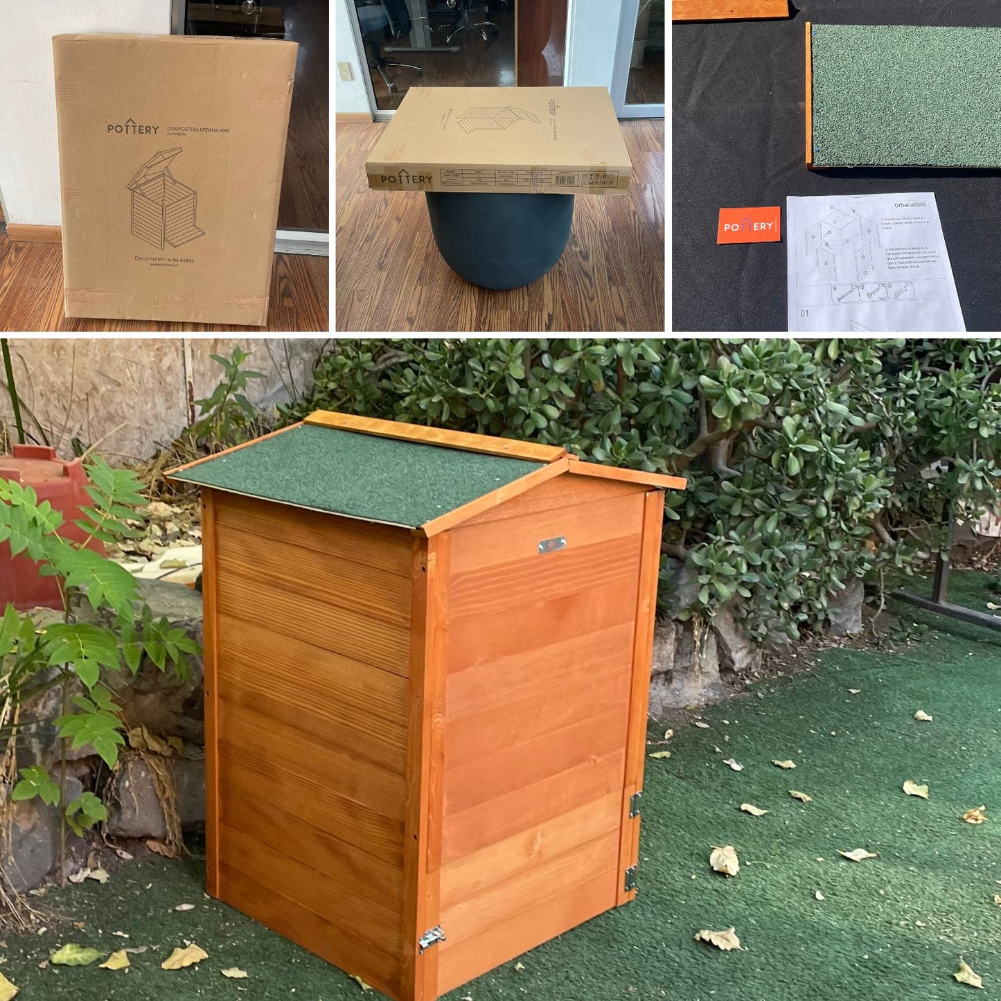 Compostera Madera Urbana 6060