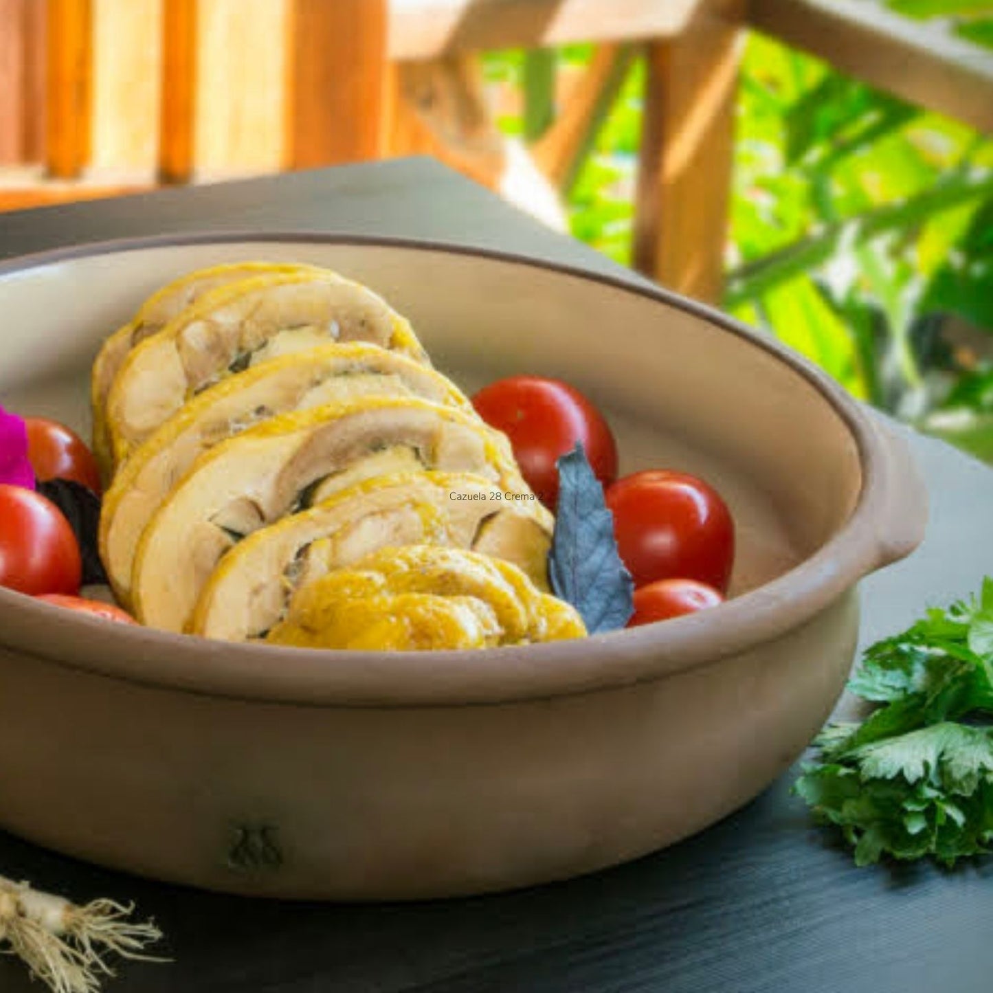 Tartera Rustica Crema