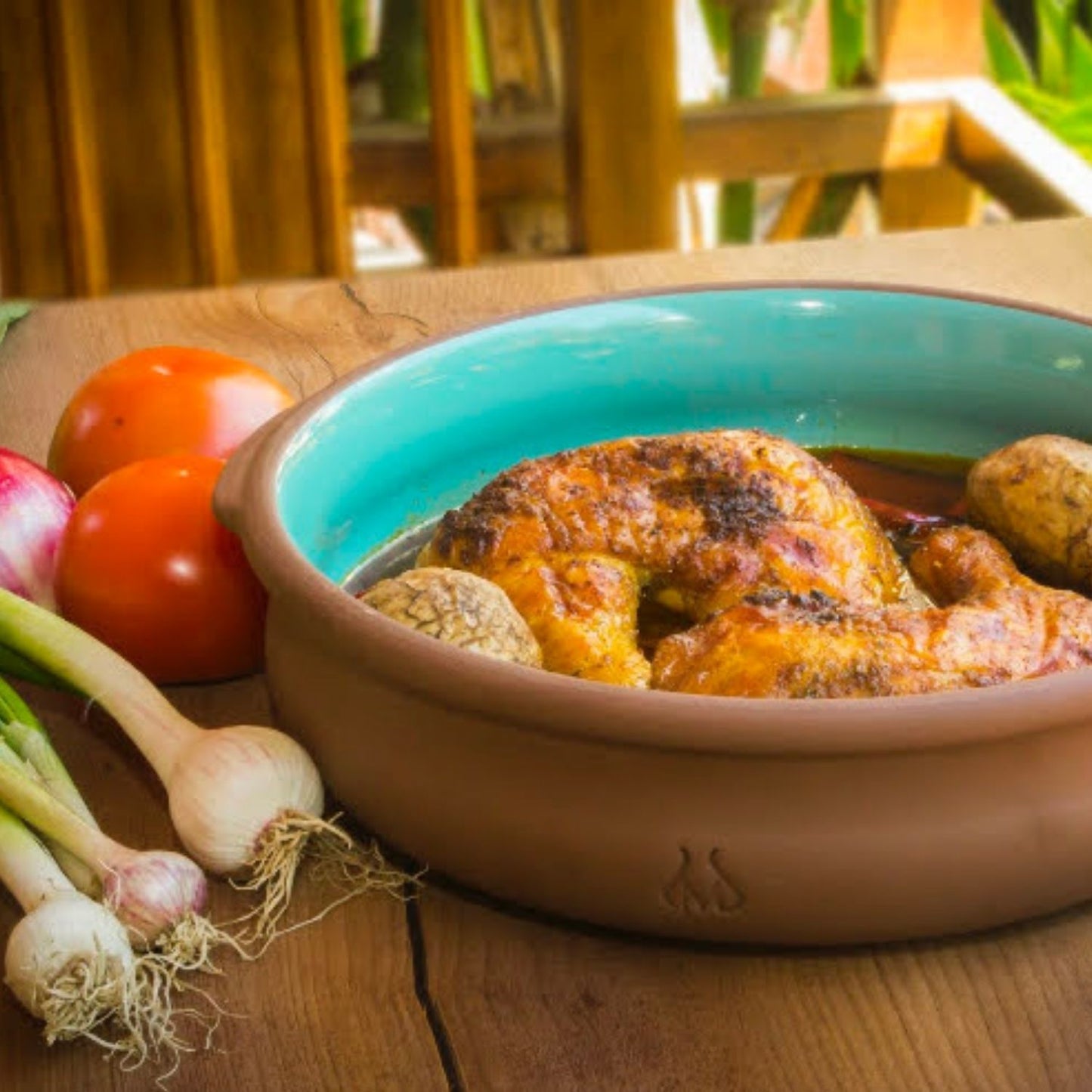 Tartera Rustica Esmeralda