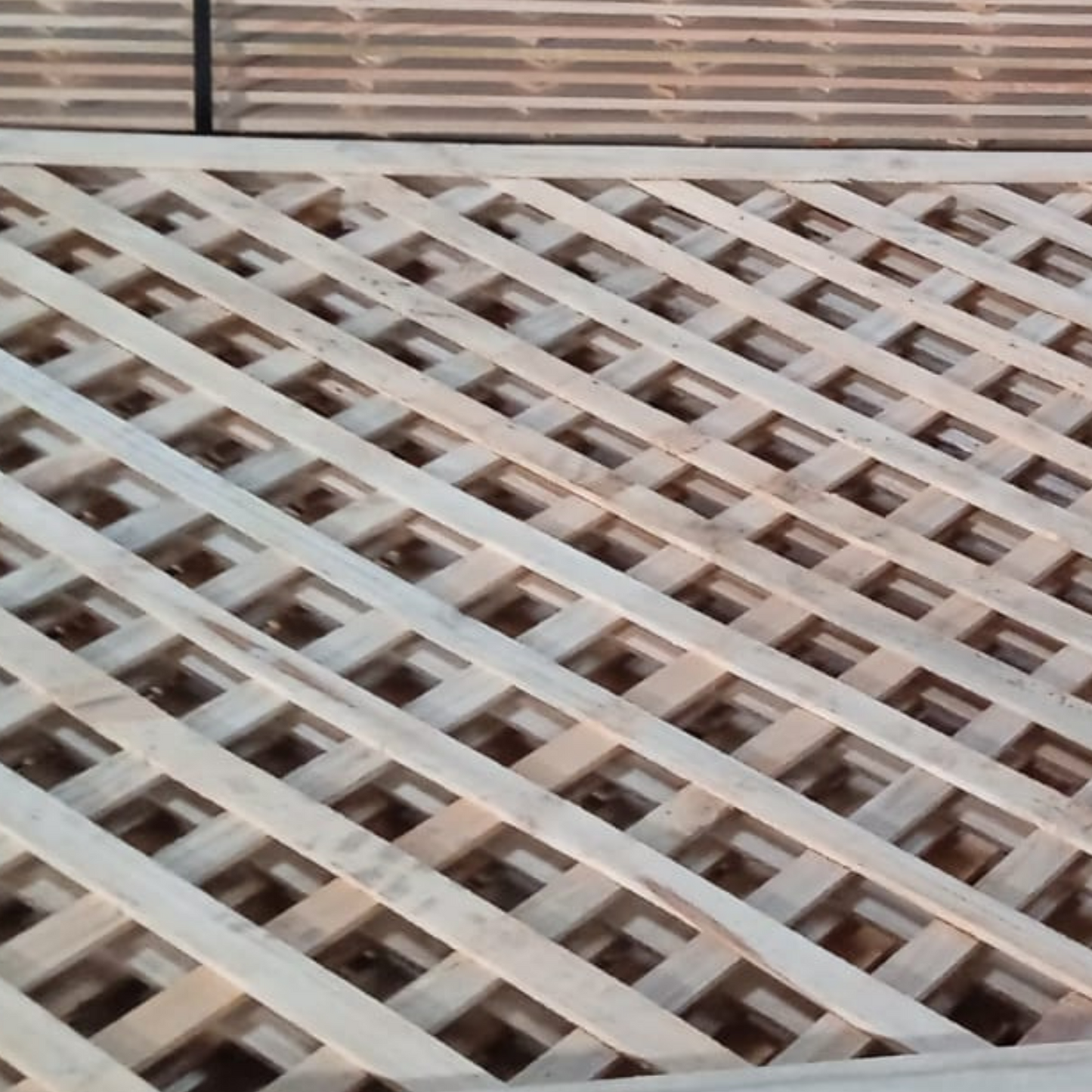 Enrejado con Marco XL 120x210cm - Rombo 7cm