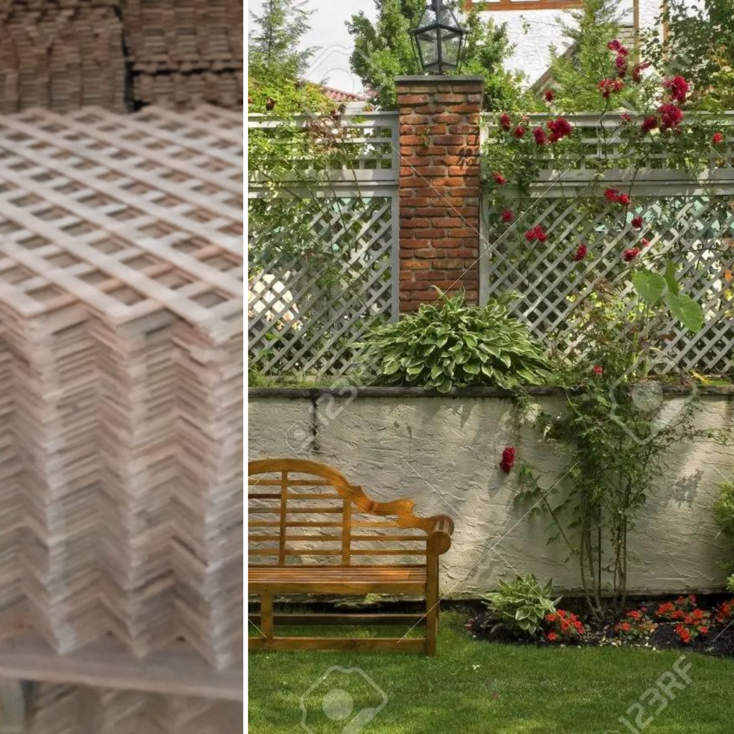 Enrejado sin Marco 120x200cm - Rombo 7cm