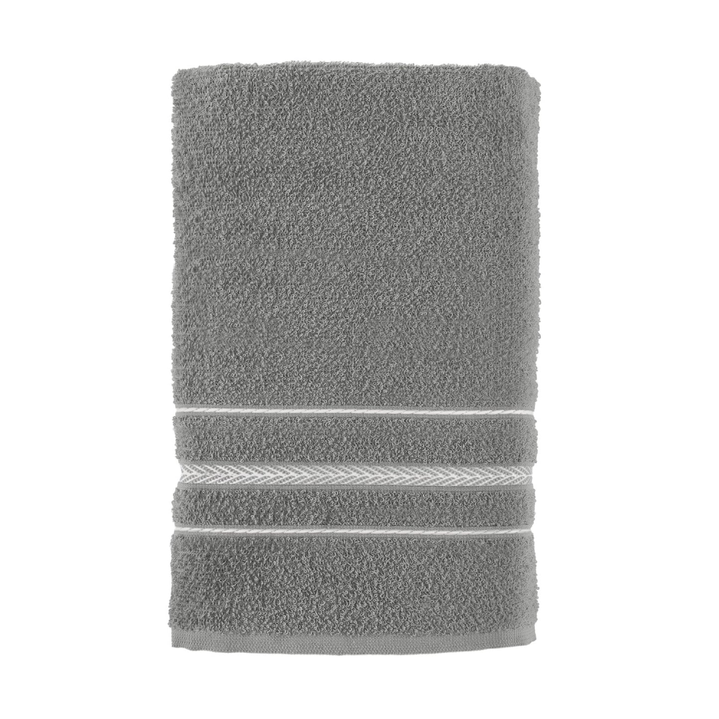 Toalla de Rostro Gris Escala - 100% Algodón - 280 g/m² - Teka