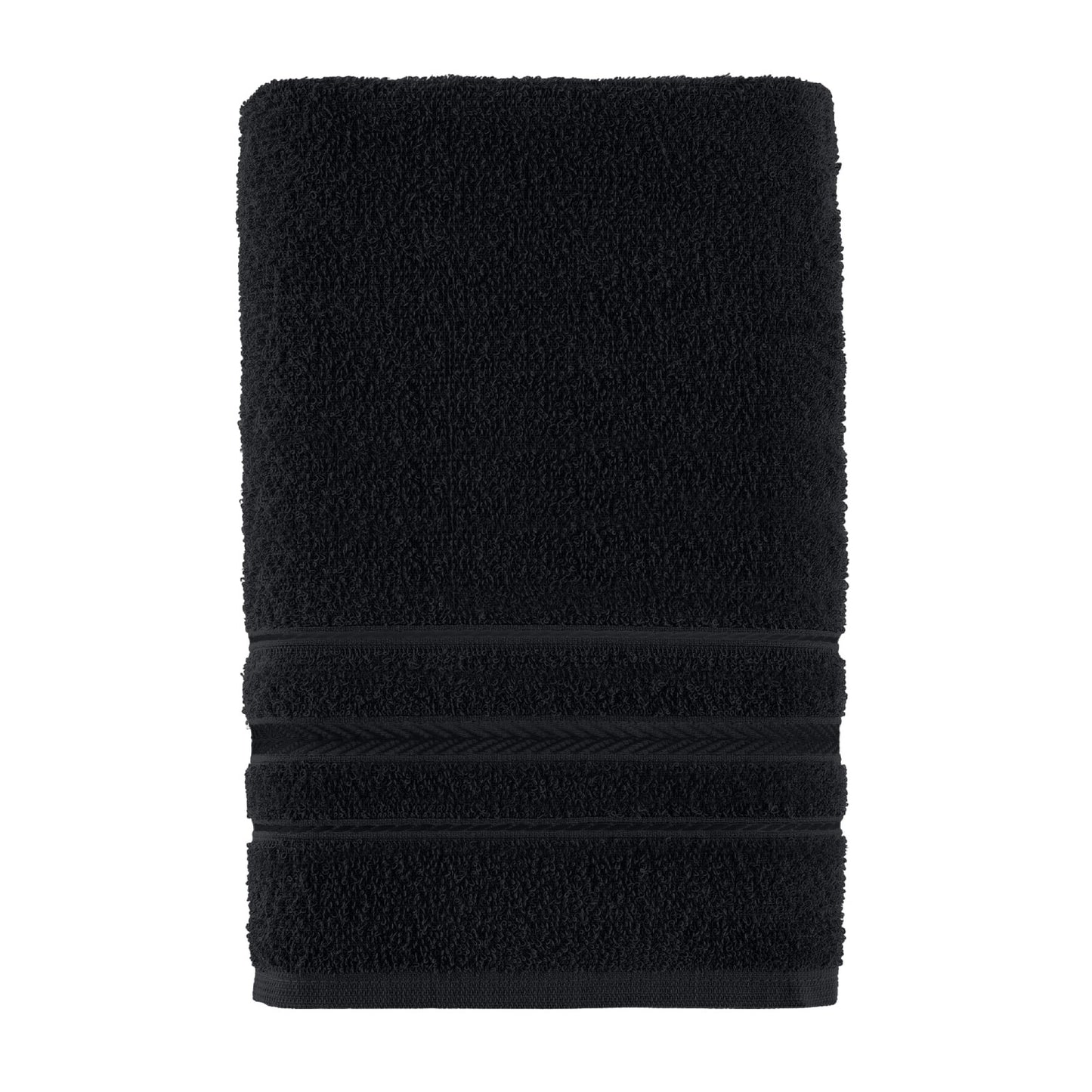 Toalla de Rostro Negro Escala - 100% Algodón - 280 g/m² - Teka