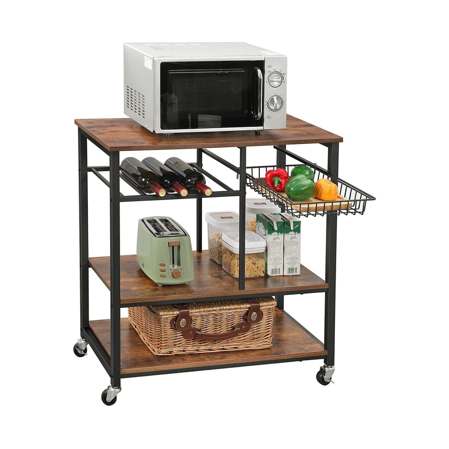 Estantería de Cocina con Ruedas - ABA80