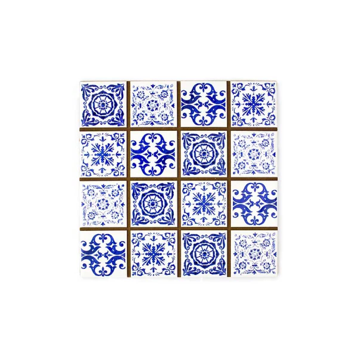 Set 2 Mosaicos Provenzal - 21x21 cm