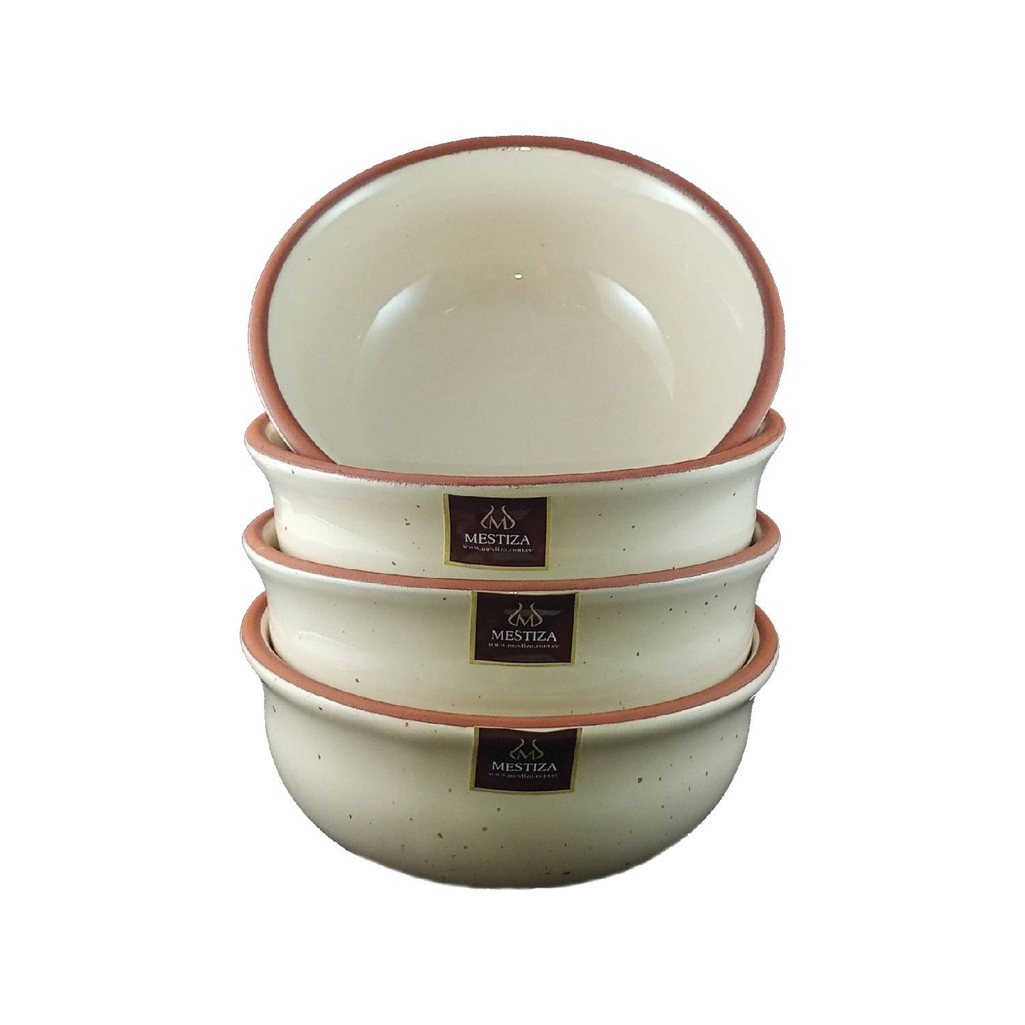 Set de Cantaritos y Bowls Crema Miel