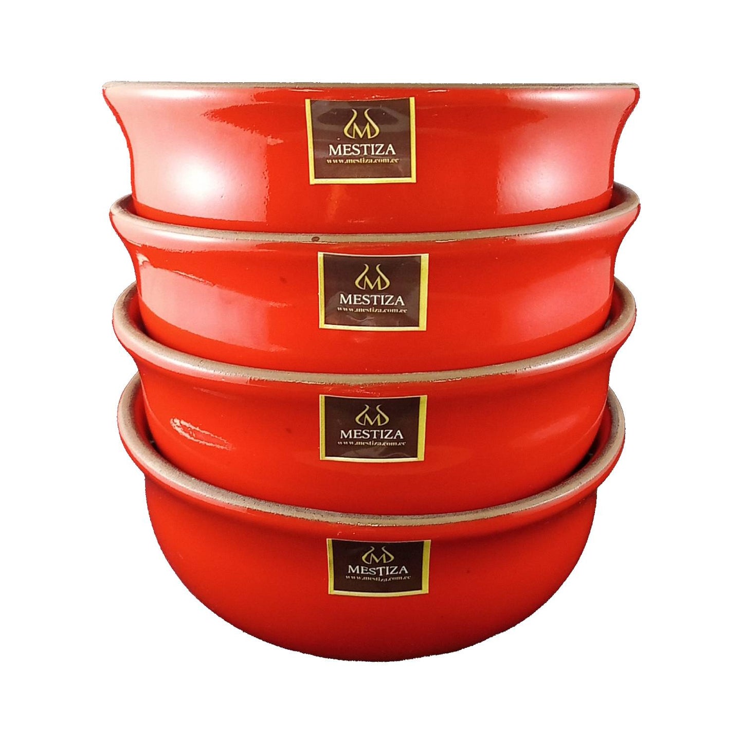 Set de Bowls Rojo Fuego