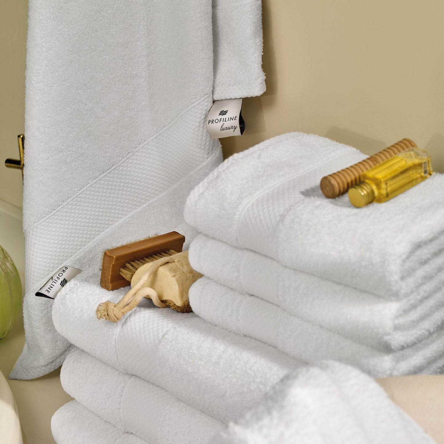 Toalla Sábana Safira Blanca 670g/m² - 100% Algodón - Teka