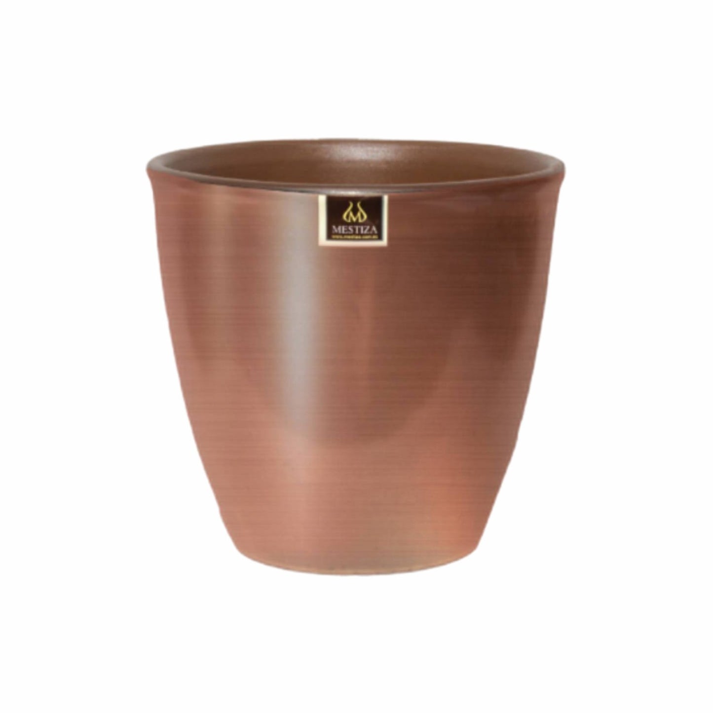 Maceta Zafiro Morena Cobre