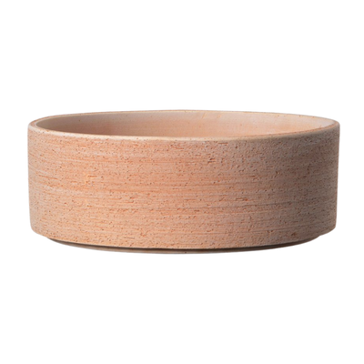 Maceta Luna Baja 26cm Terracota