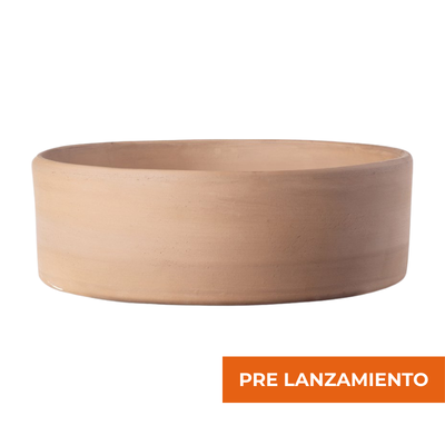 Maceta Modula Baja Cilíndrica 25cm