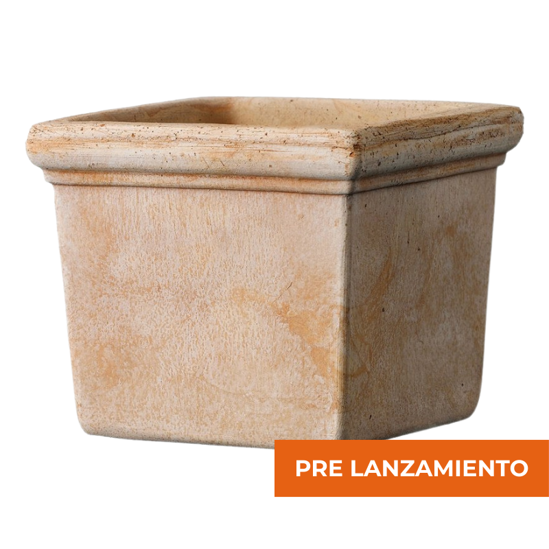 Mini Maceta 11 cm Siena Cuadrada