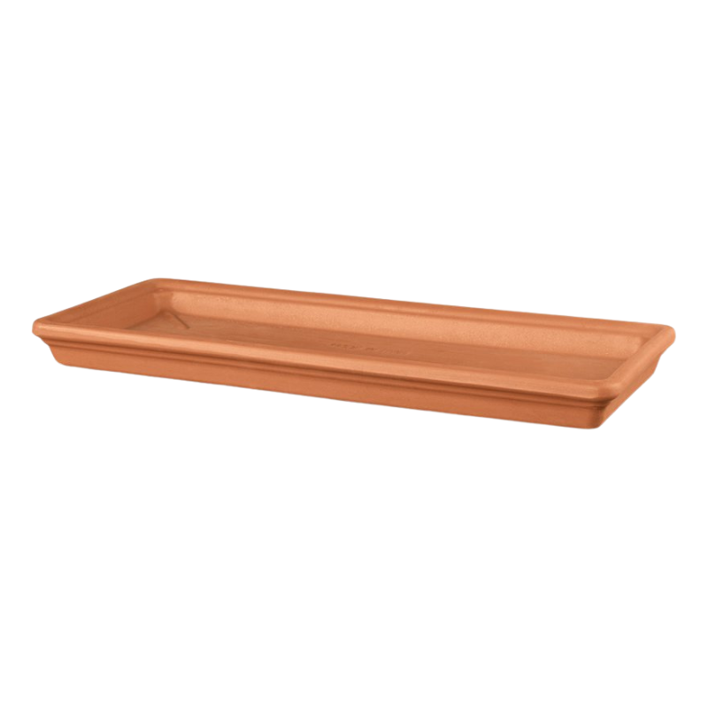 Plato Rectangular para Macetas Terracota
