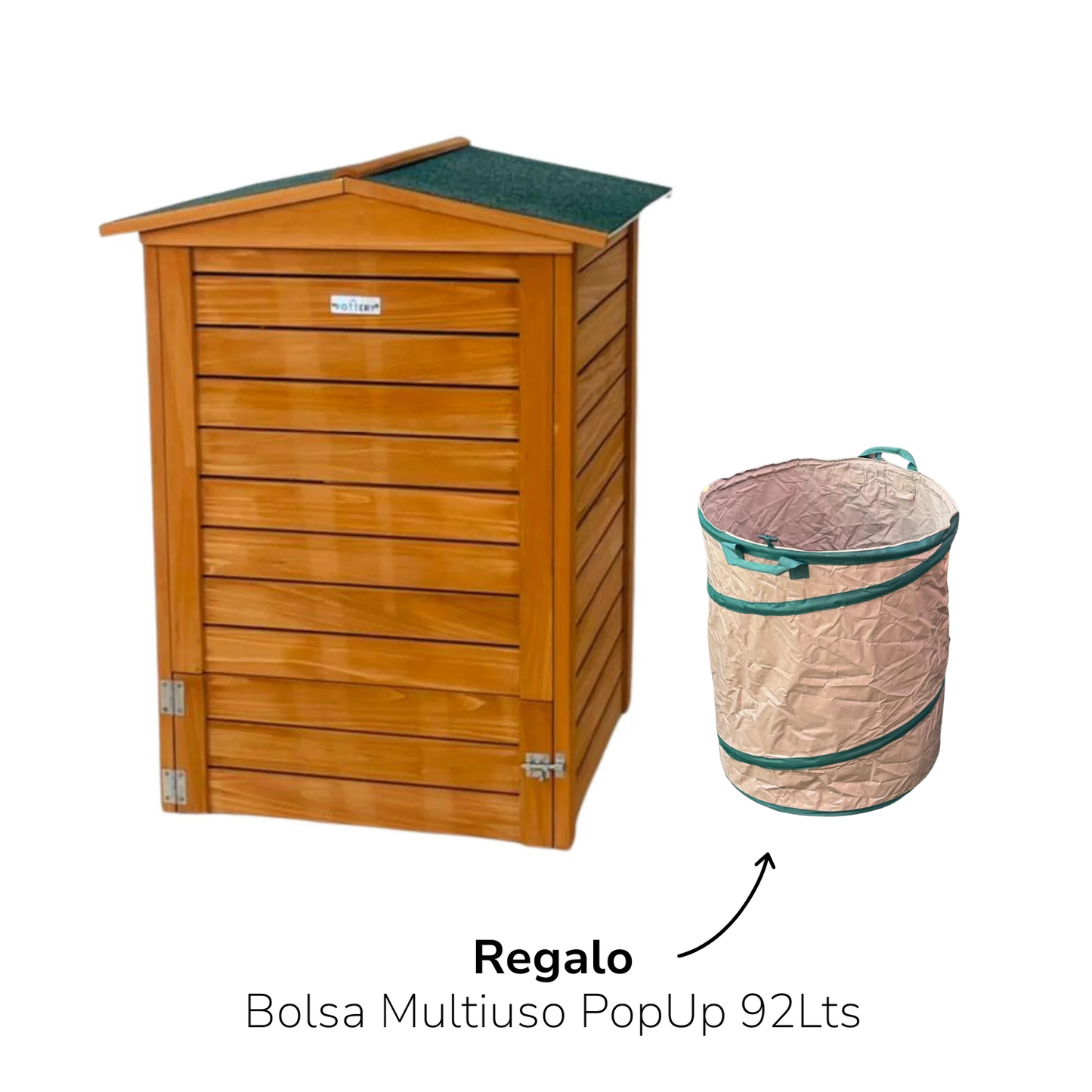 Compostera Madera Urbana 6060