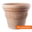 Maceta Extra Grande Toscana 80cm con Relieve Terracota