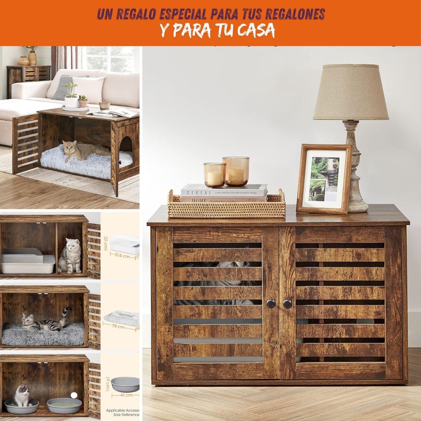 Mueble Pet Casa Armario - Ali 02