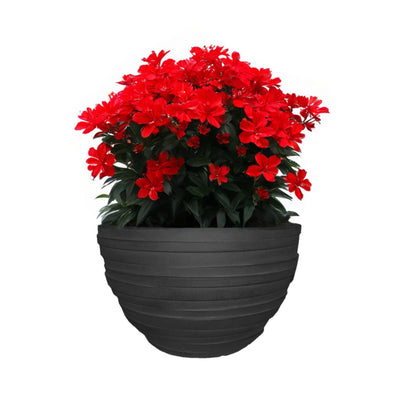 Macetero Bowl Escalonado 60 Negro