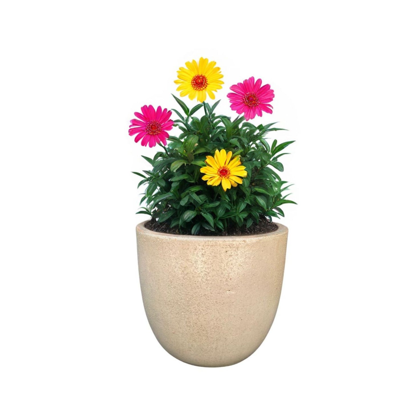 Macetero Cyclades Blanco Itrio