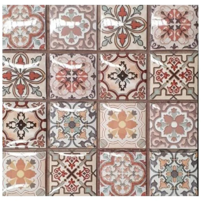 Mosaico Deco Patchwork - 20.5x20.5 cm