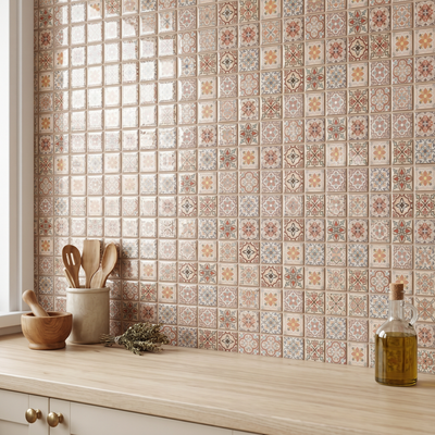 Mosaico Deco Patchwork - 20.5x20.5 cm