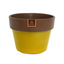 Maceta Boca Ancha Ceramica Greta 21cm