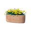 Jardinera Luna 33cm Ovalada Terracota