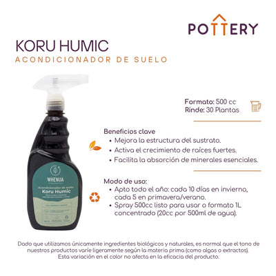 Acondicionador de Suelo Koru Humic - 500cc Spray