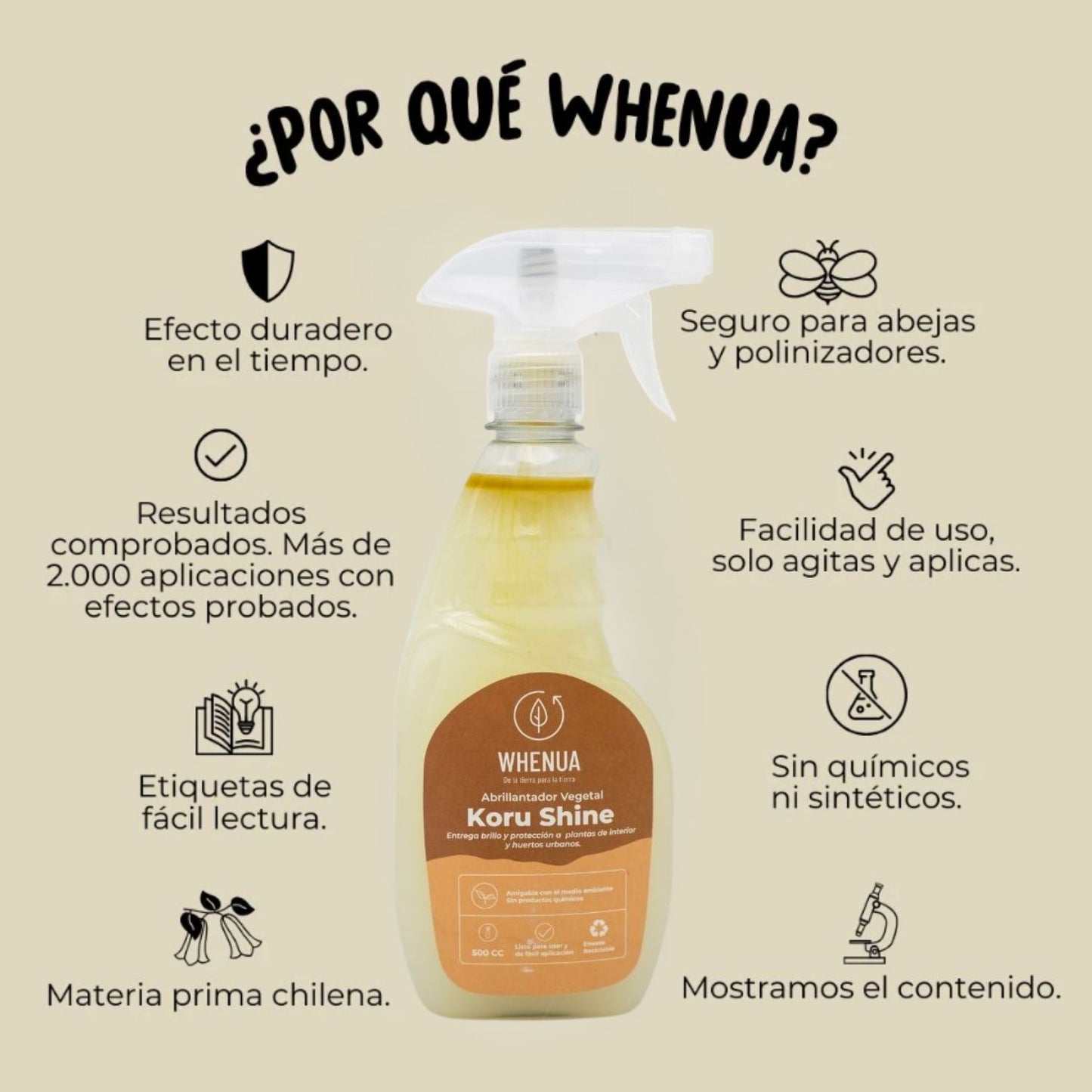 Abrillantador Koru Shine - 500cc Spray