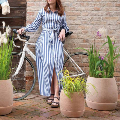 Maceta Tornio Autoriego Terracota