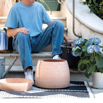 Maceta Tornio Baja Terracota