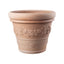 Maceta Extra Grande Toscana 80cm con Relieve Terracota