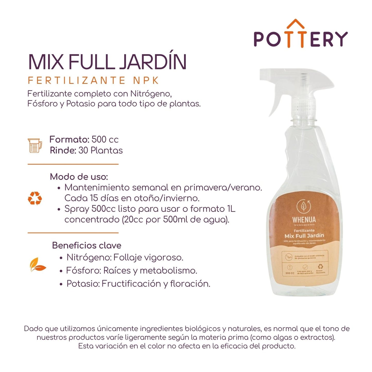 Fertilizante Mix Full - 500cc Spray