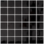 Mosaico Grande Negro - 30x30 cm