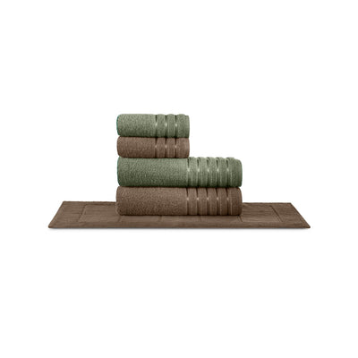 Juego de Toallas 5 Piezas Comfort - 450 g/m² - 100 % algodón Teka