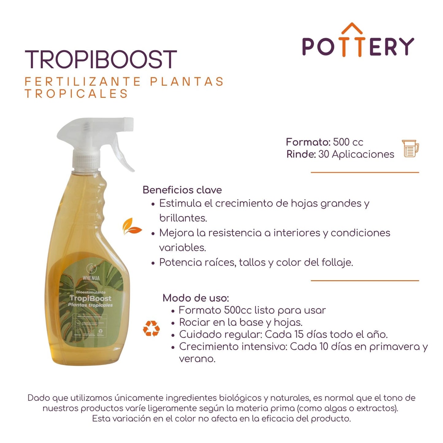 Fertilizante Tropiboost  - 500cc Spray