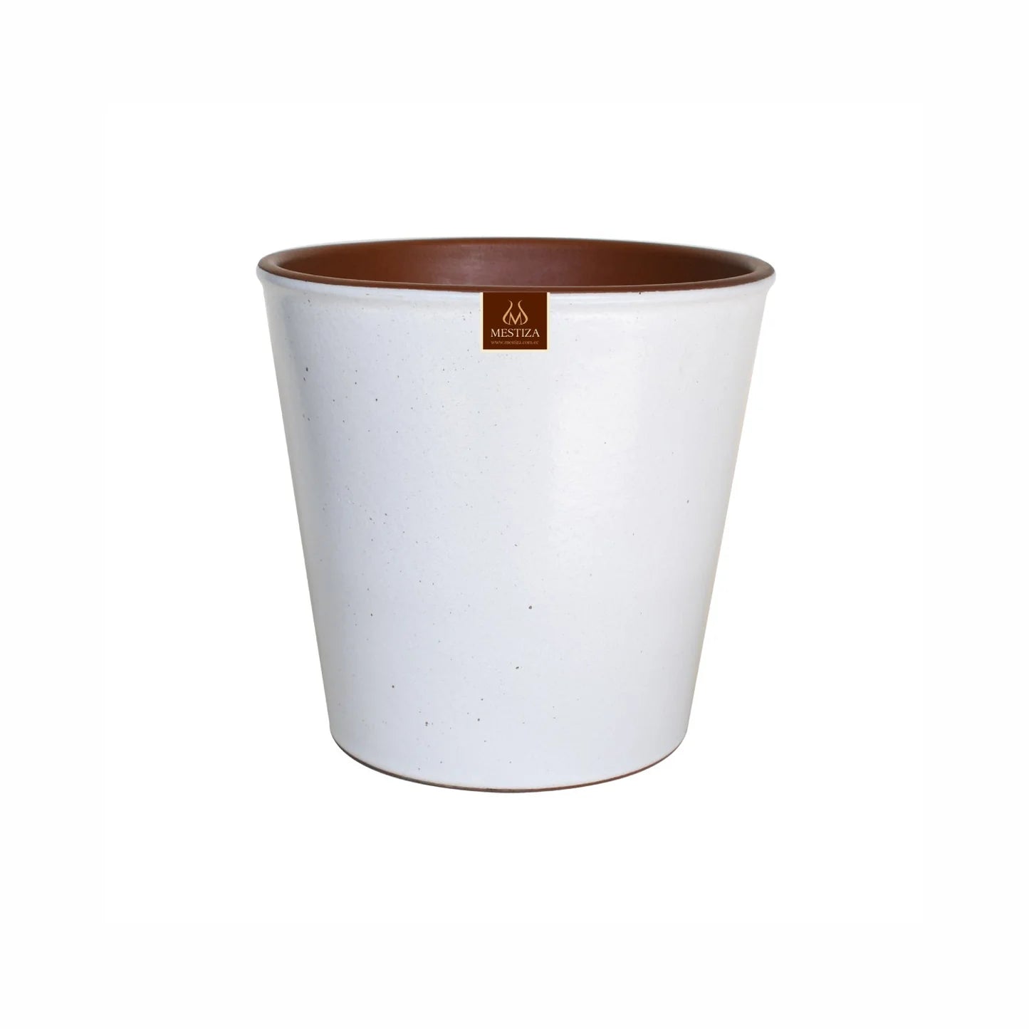 Maceta Zaia Blanco Matte