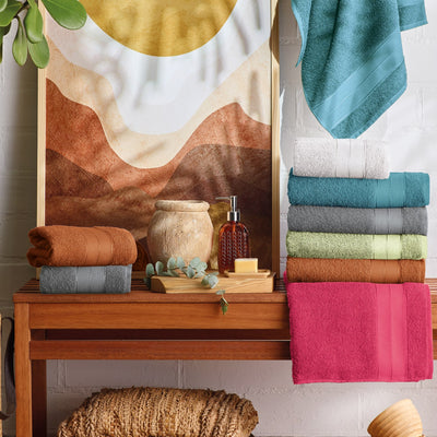 Toalla de Rostro Alice - 100% Algodón - 340 g/m² - Teka