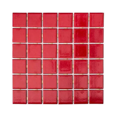 Mosaico Grande Rojo - 30x30 cm
